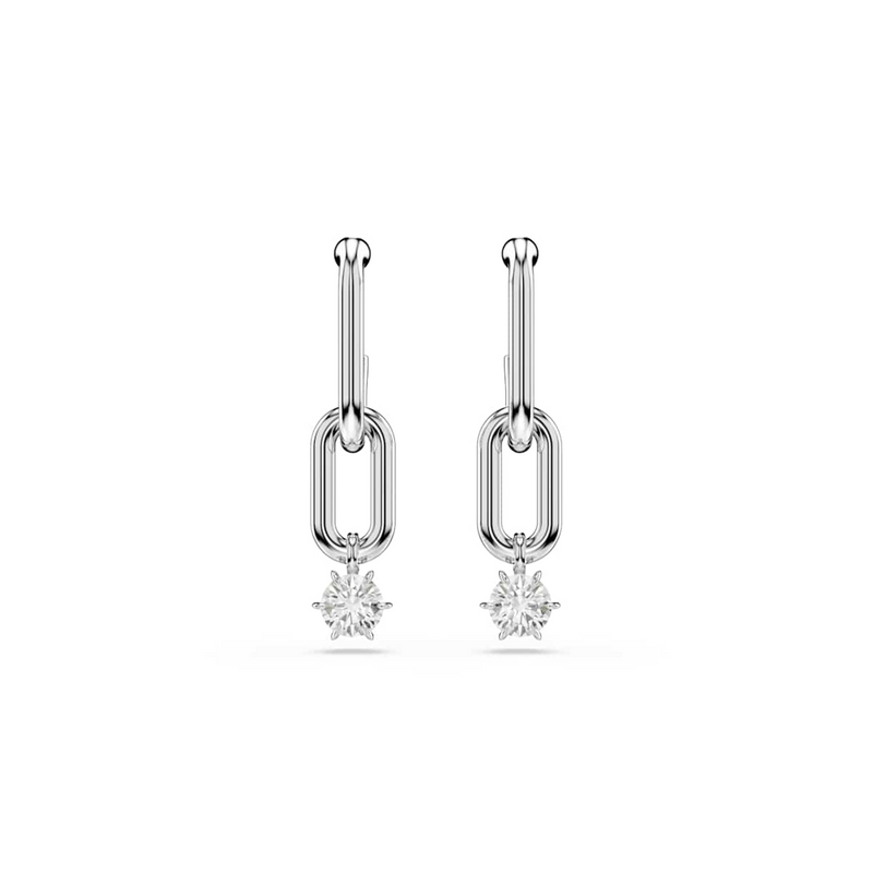 Swarovski Constella Silver Earrings 5728584-zoom-