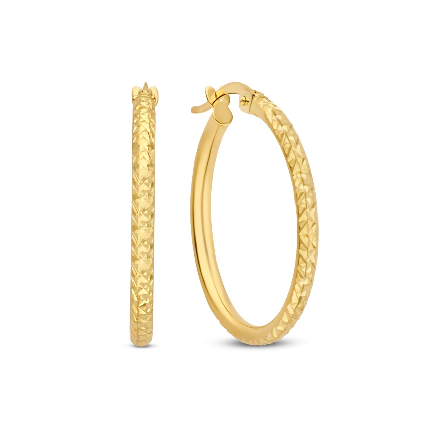 Isabel Bernard Cadeau d´Isabel 14 Carat Golden Earrings Set IB90133