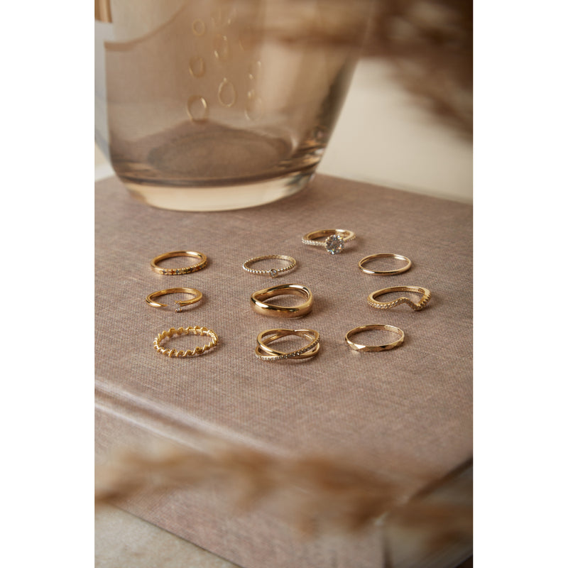 Swarovski Constella Gold-coloured Ring 5642619-zoom-