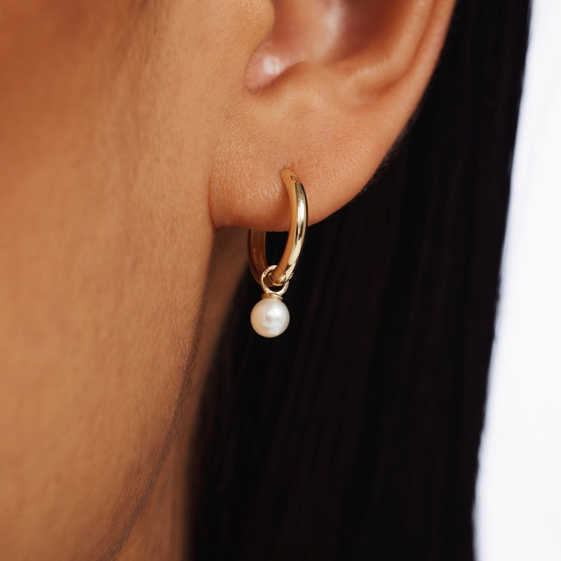 Isabel Bernard Belleville Luna 14 karaat gouden oorringen IB360158-zoom-