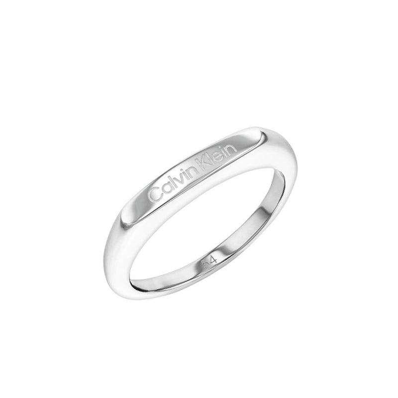 Calvin Klein RVS Ring 2002-CJ35000187C-zoom-