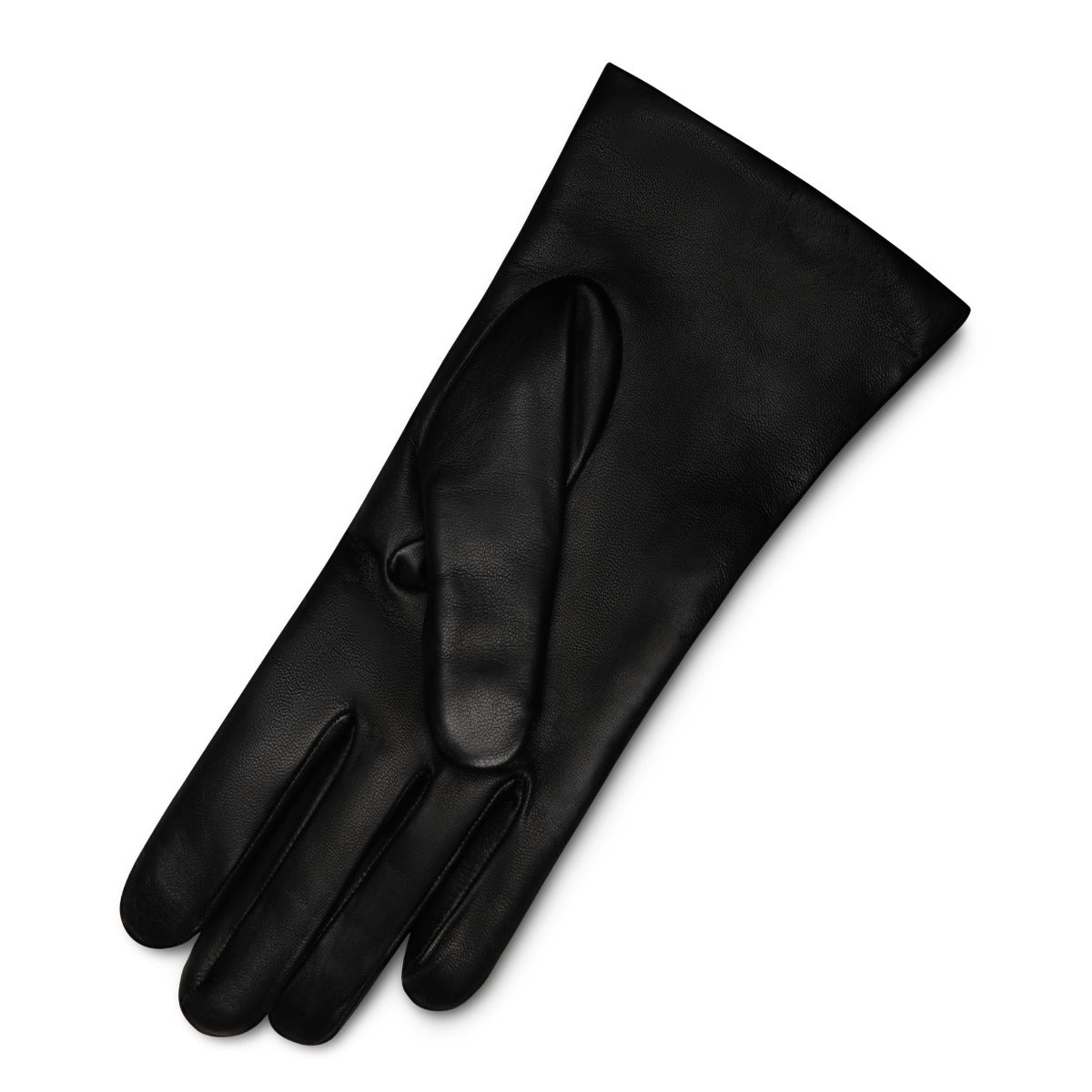 Isabel Bernard Honoré Eleanor black goatskin leather gloves IB67000-301-