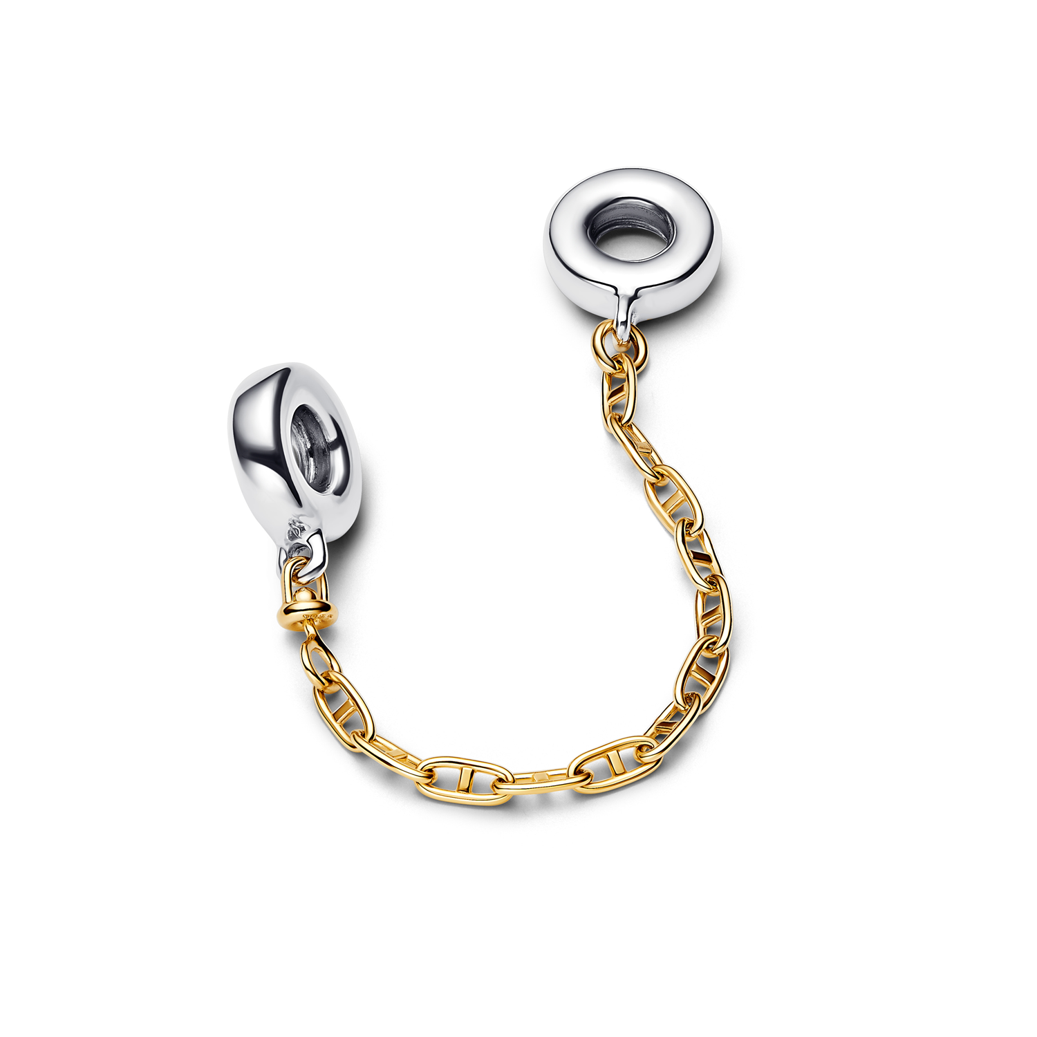Pandora Moments Gold Plated Elongated Safety Chain 763904C00-05
