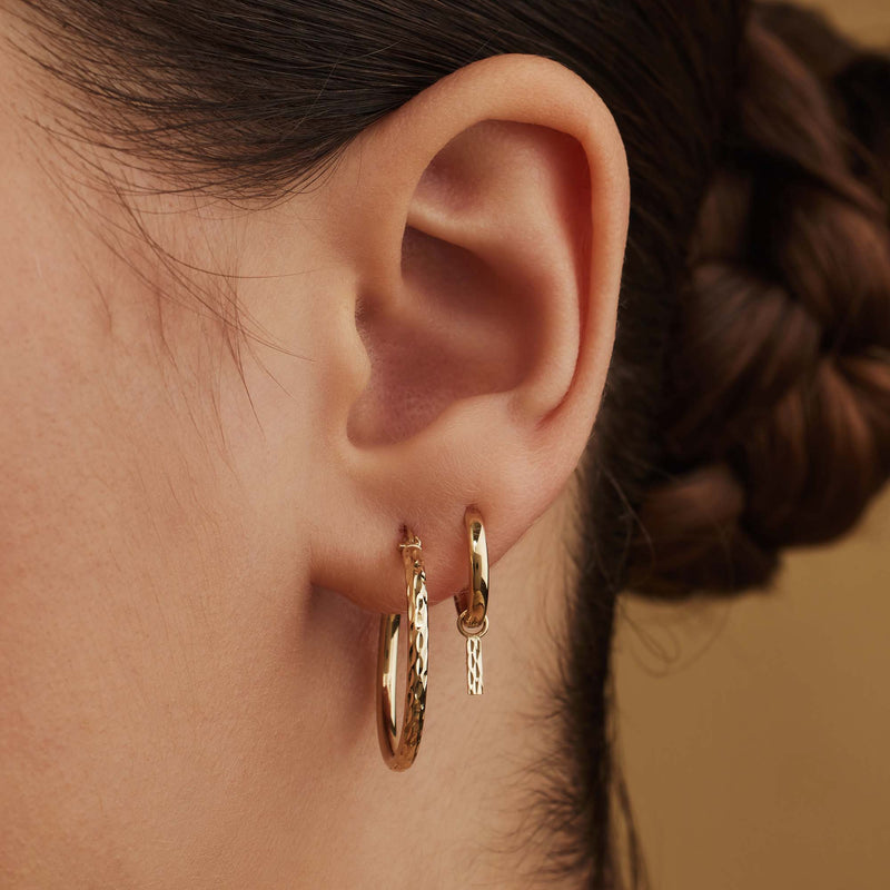 Isabel Bernard Rivoli Laura 14 karaat gouden oorringen IB360150-zoom-