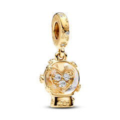 Pandora Moments Gold-coloured Charm 762825C01with14 Carat Gold Plating