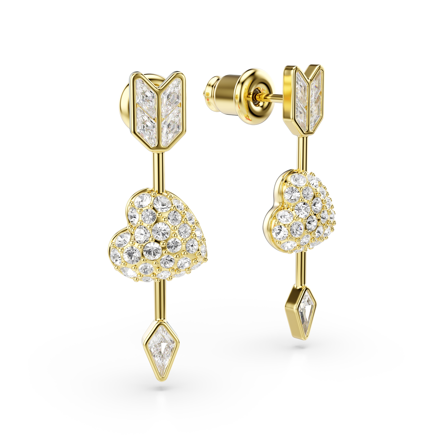 Swarovski Idyllia Gold Plated Earrings 5737295