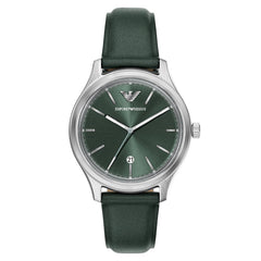 Emporio Armani Round Green Dial Watch AR11749