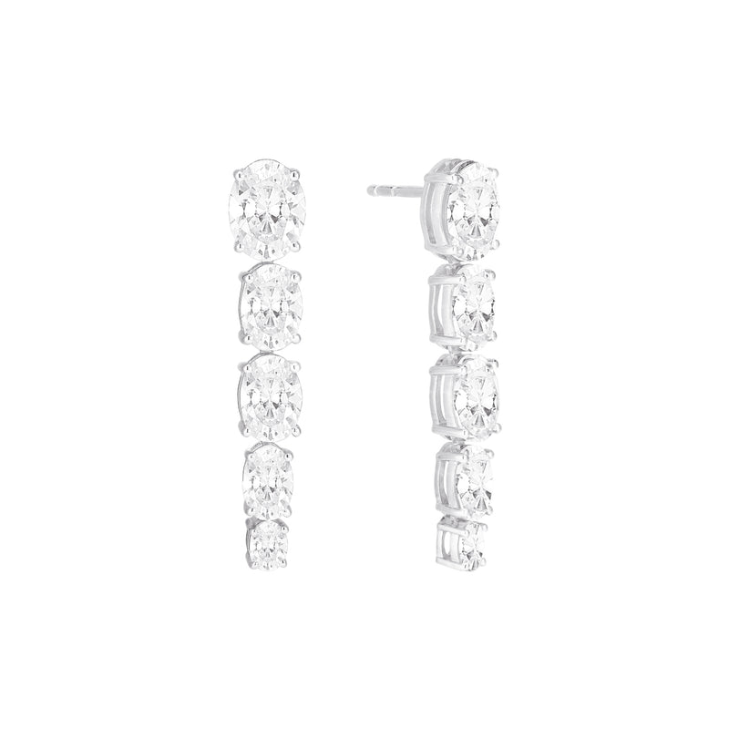 Sif Jakobs Ellisse 925 Sterling Silver Drop earrings SJ-E2323-CZ-zoom-