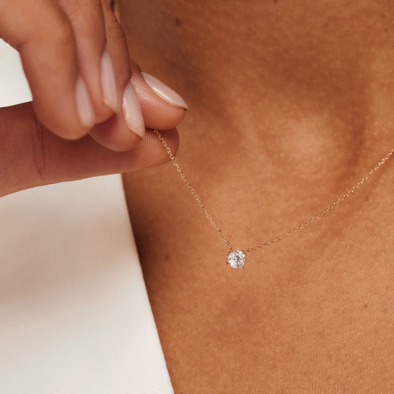 Isabel Bernard Cadeau d'Isabel 14 karaat rosé gouden collier en armband giftset IB90031-zoom-