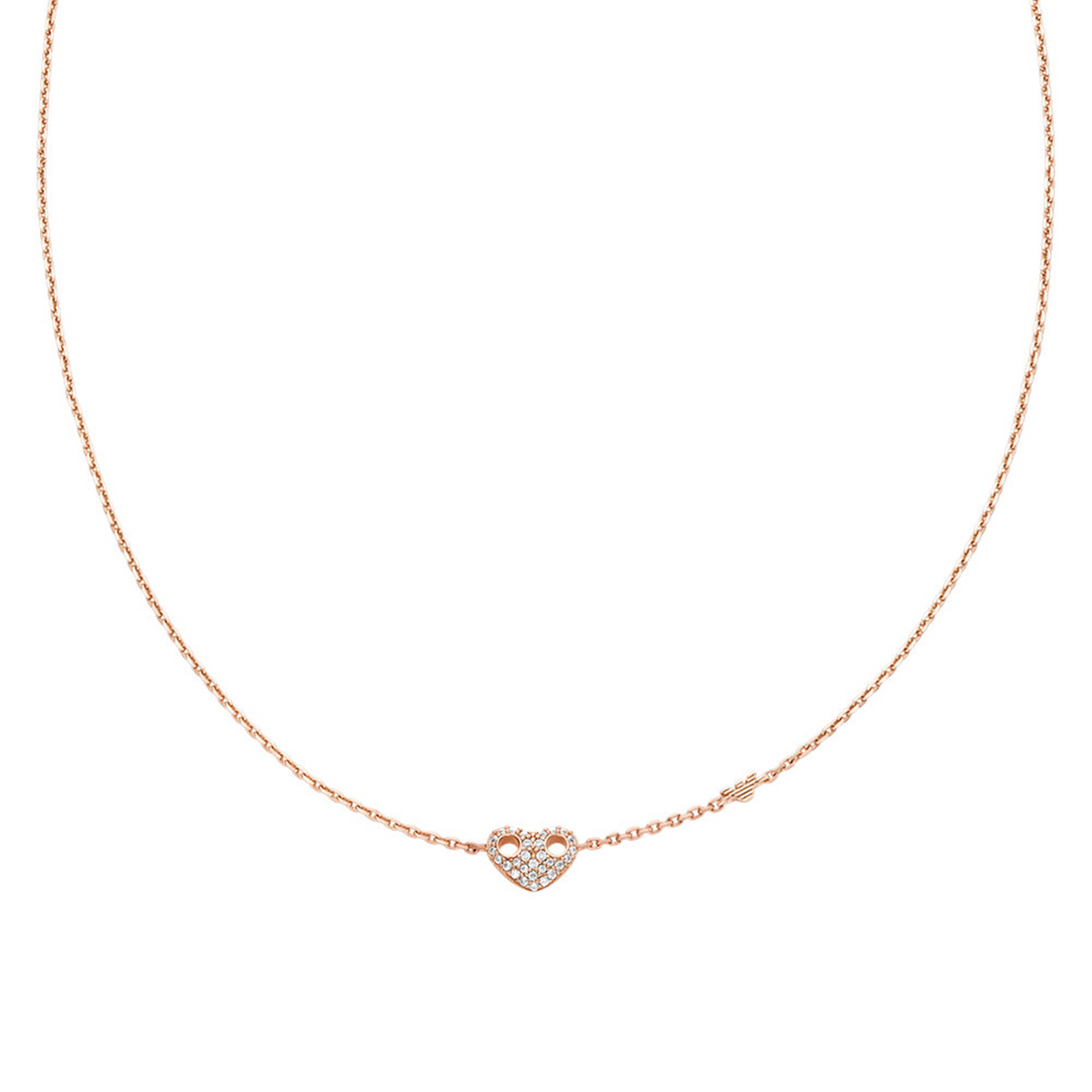 Emporio Armani Sentimental 925 Sterling Silver Women's Necklace EG3648221