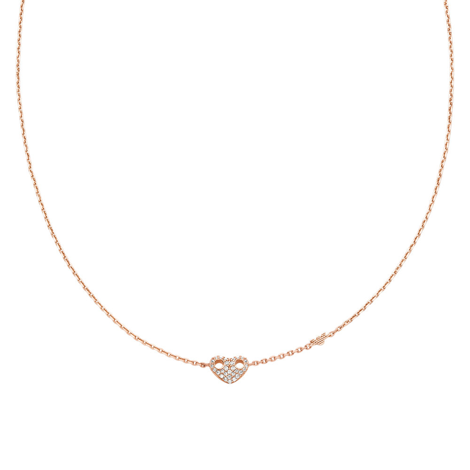 Emporio Armani Sentimental 925 Sterling Silver Women's Necklace EG3648221