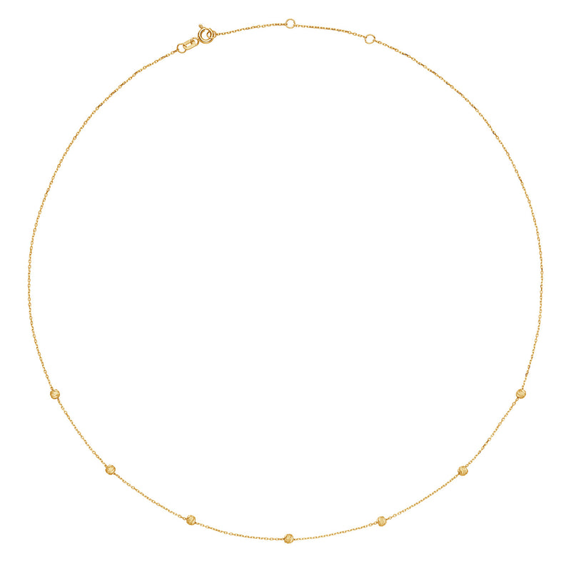 Jackie Gold Rembrandt 14 Karat Gold Necklace JKN25.554-zoom-