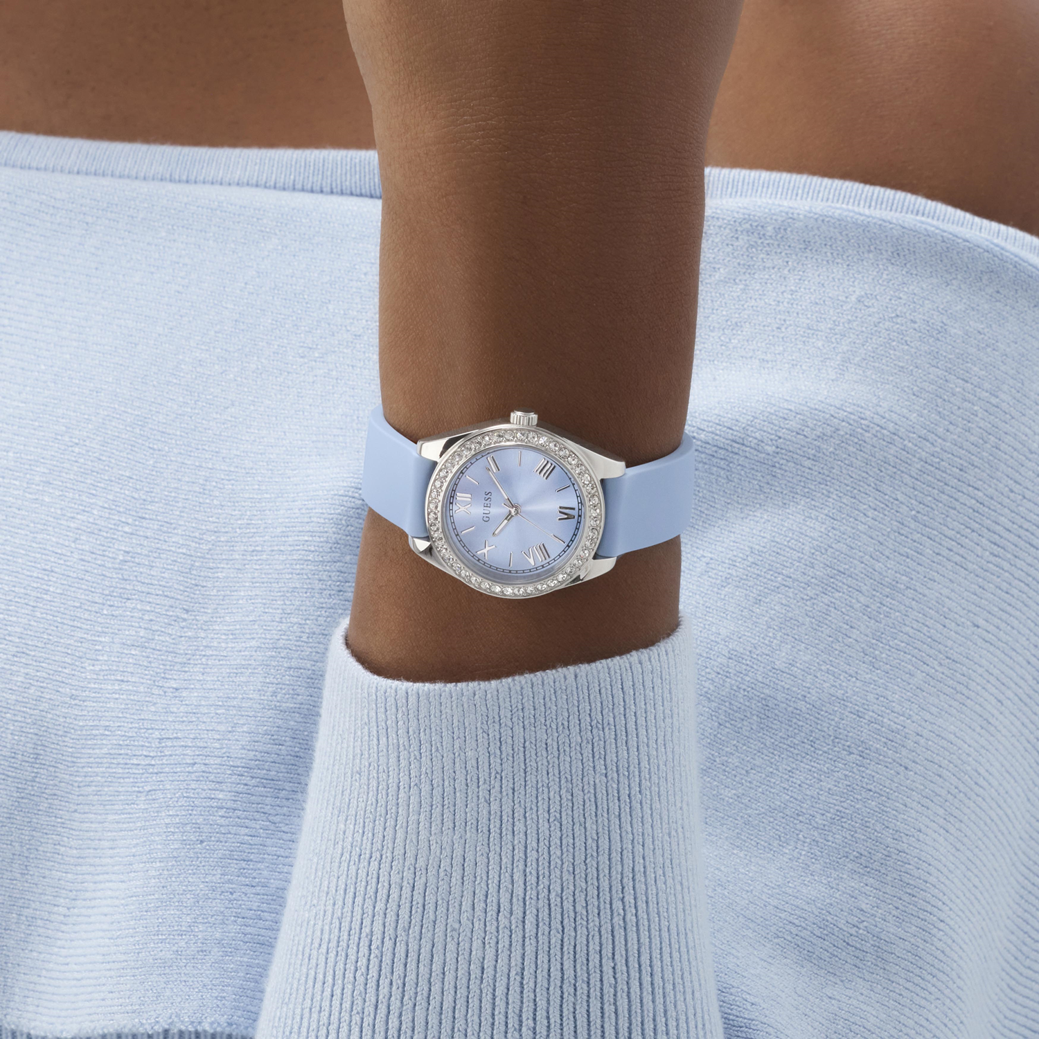 Guess Mini Luna Light Blue Women's Watch GW1000L1