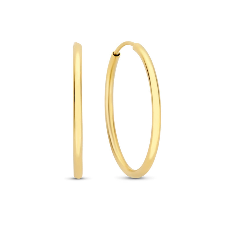 Isabel Bernard Cadeau d'Isabel 14 karaat gouden oorbellen set IB90075-zoom-