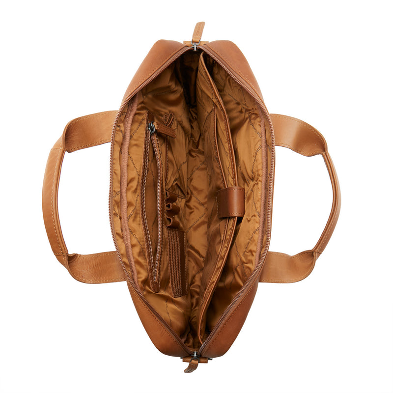 The Chesterfield Brand Calvi Cognac Leather Laptop Bag C40.103331-zoom-