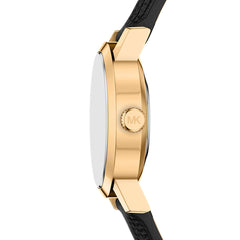 Michael Kors Maude Oval Black Dial Watch MK7585