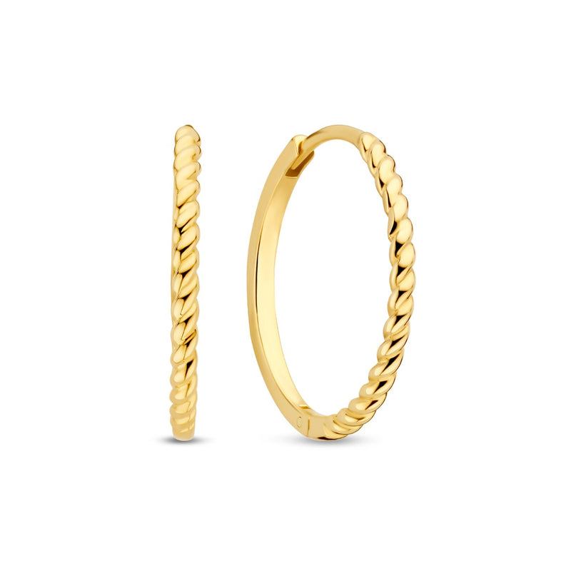 Beloro Jewels Della Spiga Giana 9 karaat oorringen BO360093-zoom-