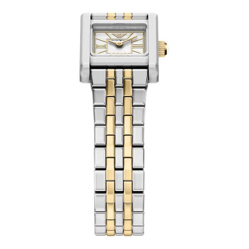 Emporio Armani Square White Dial Watch AR11763-zoom-