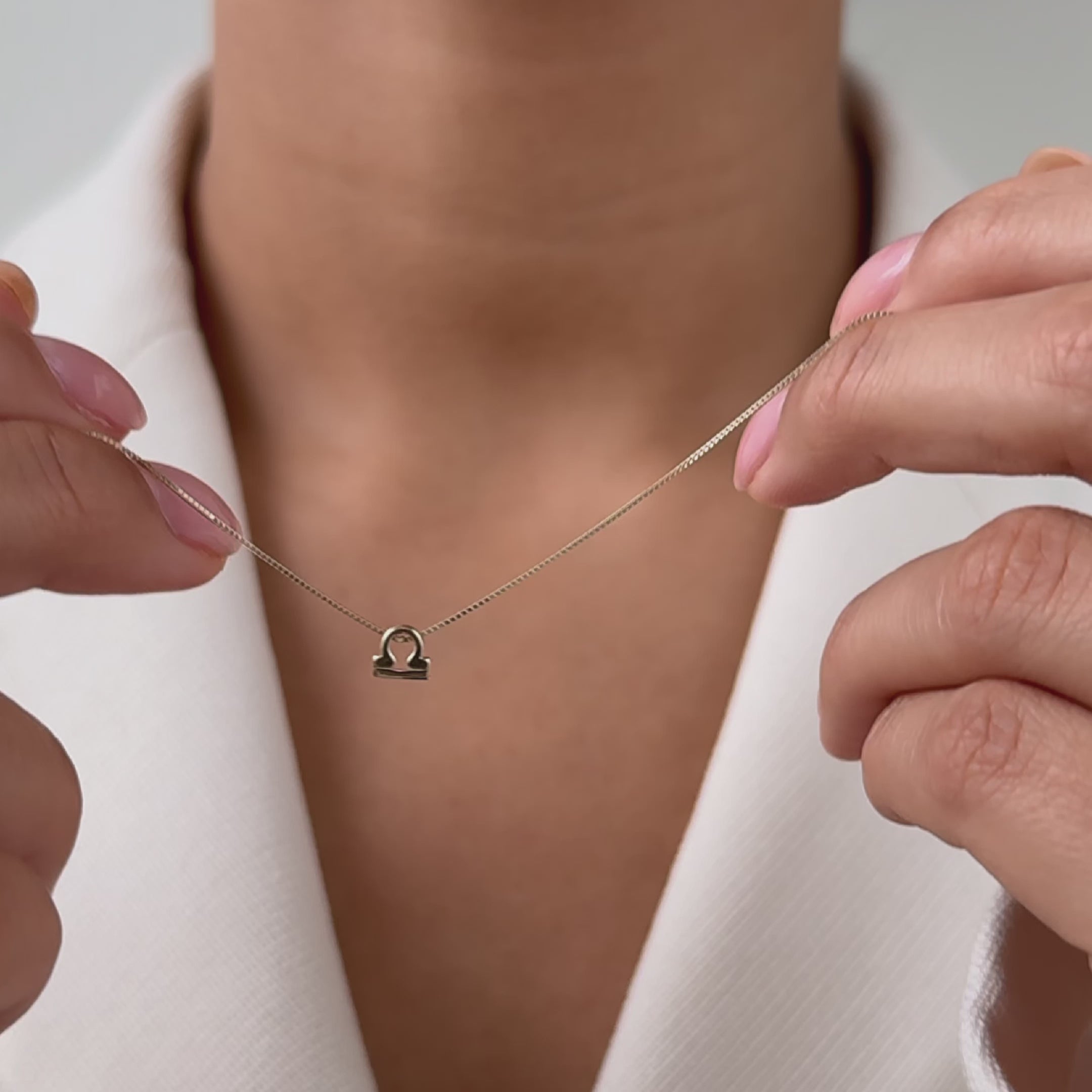 Isabel Bernard Étoiles d’Or Libra 14 Carat Gold Venetian Necklace With Horoscope IB340184